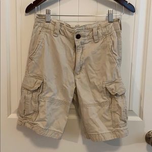 Abercrombie Youth Khaki Cargo Shorts